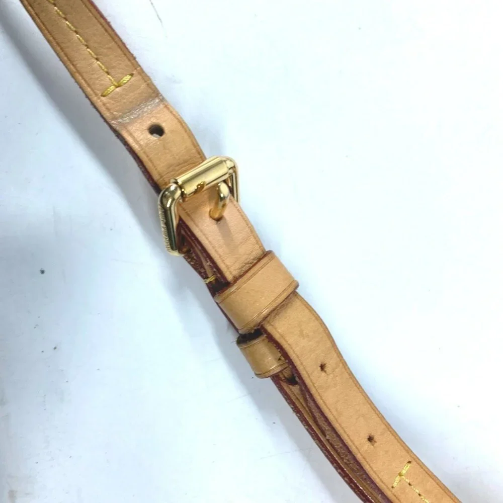 LOUIS VUITTON Brown Monogram Canvas Pochette Shoulder Bag